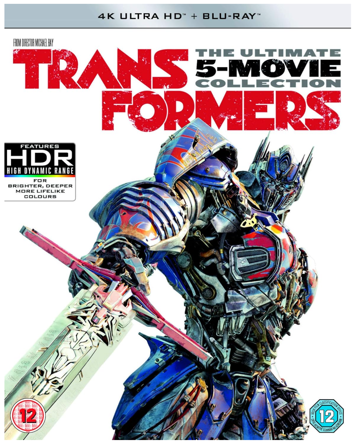 TRANSFORMERS: THE LAST KNIGHT 5-FILM COLLECTION - UHD
