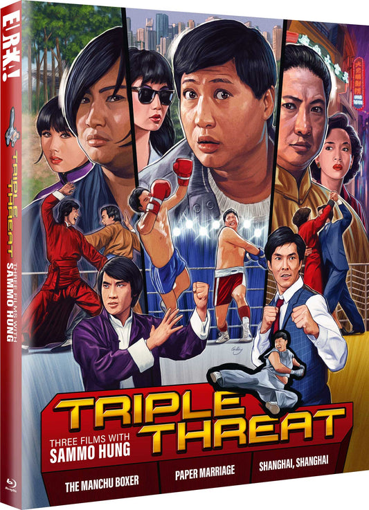 TRIPLE THREAT (Eureka Classics) Limited Edition Three-disc Blu-ray - PRE-ORDER 8 December 2025