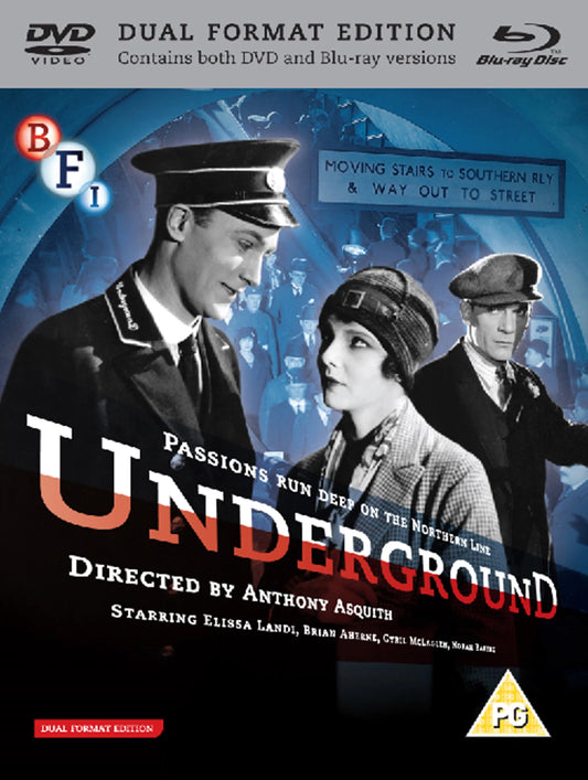 UNDERGROUND (DUAL FORMAT EDITION) - BLU-RAY
