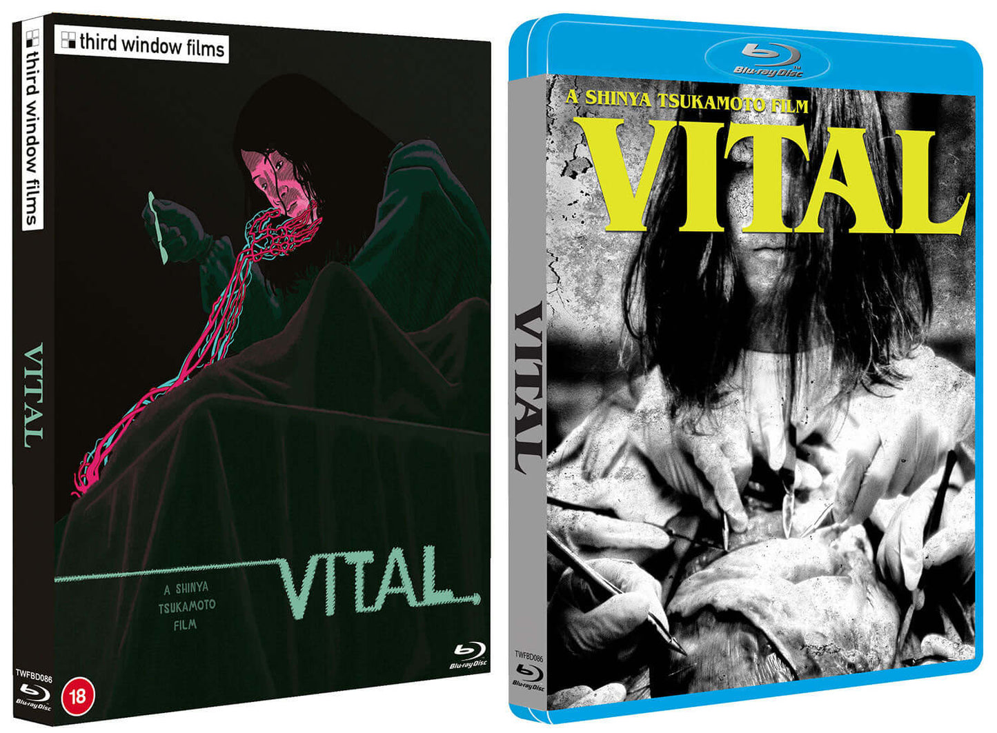 vital shinya tsukamoto blu ray third window films slipcase