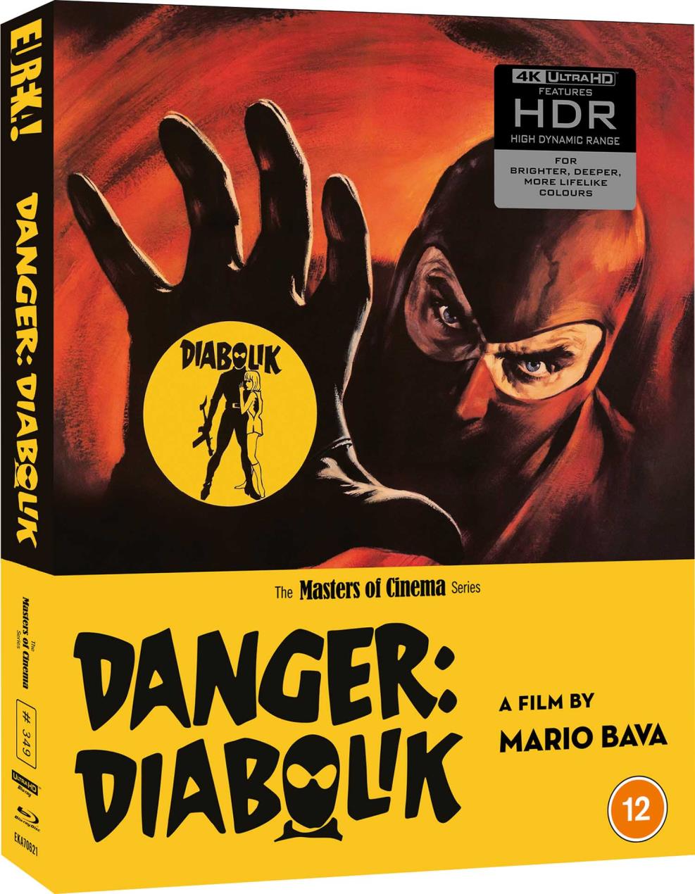 DANGER: DIABOLIK (Masters of Cinema) Limited Edition Dual Format (4K UHD + Blu-ray) - PRE-ORDER- 20-APRIL-26