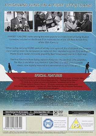 WHISKY GALORE *DIGITALLY REMASTERED (80 YEARS OF EALING) - DVD