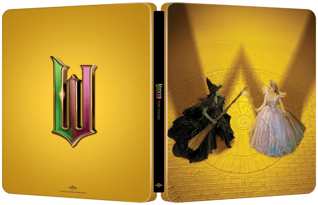 Wicked: For Good Steelbook 2 - PRE-ORDER Q1 TBC