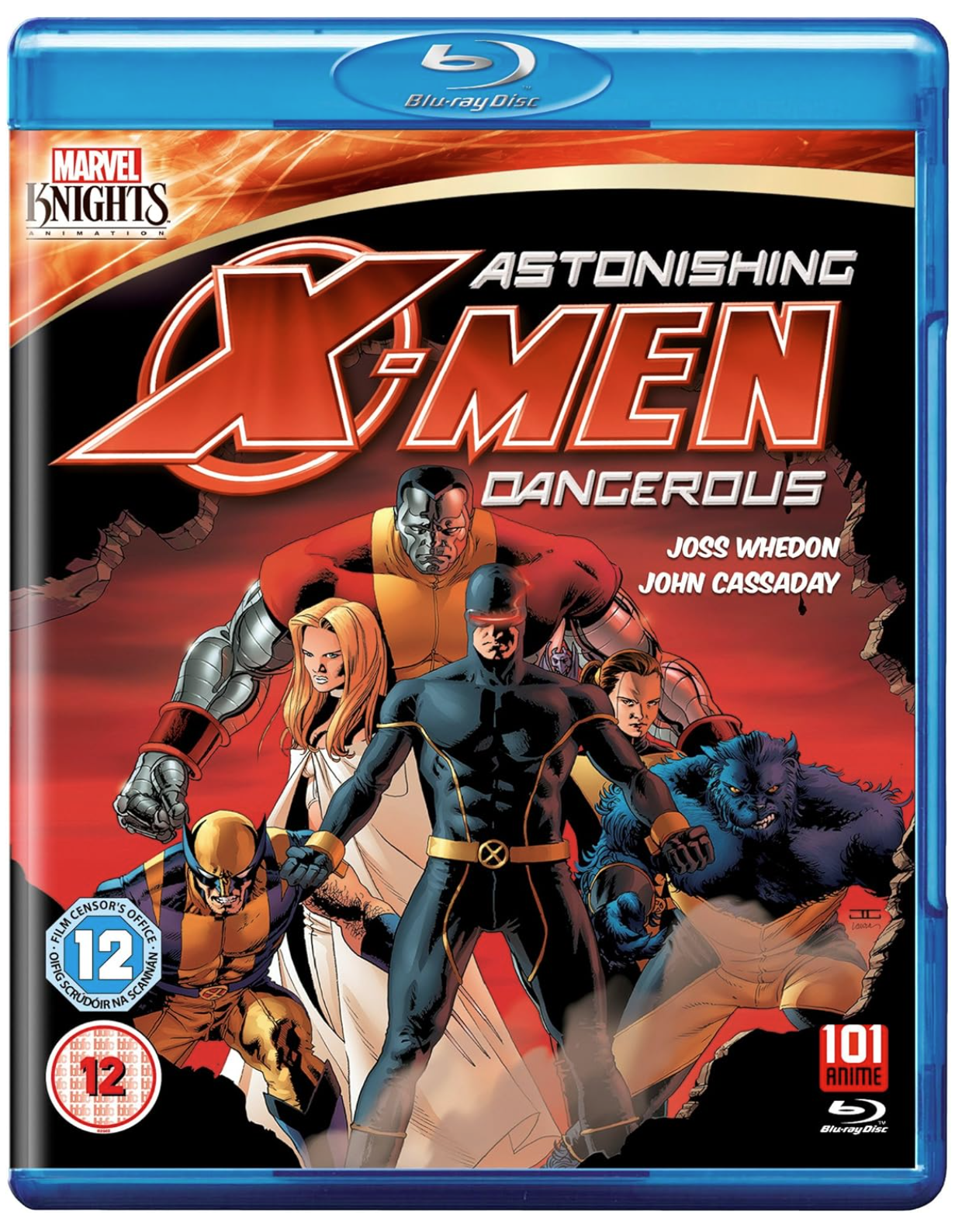 ASTONISHING X-MEN: DANGEROUS - BLU-RAY
