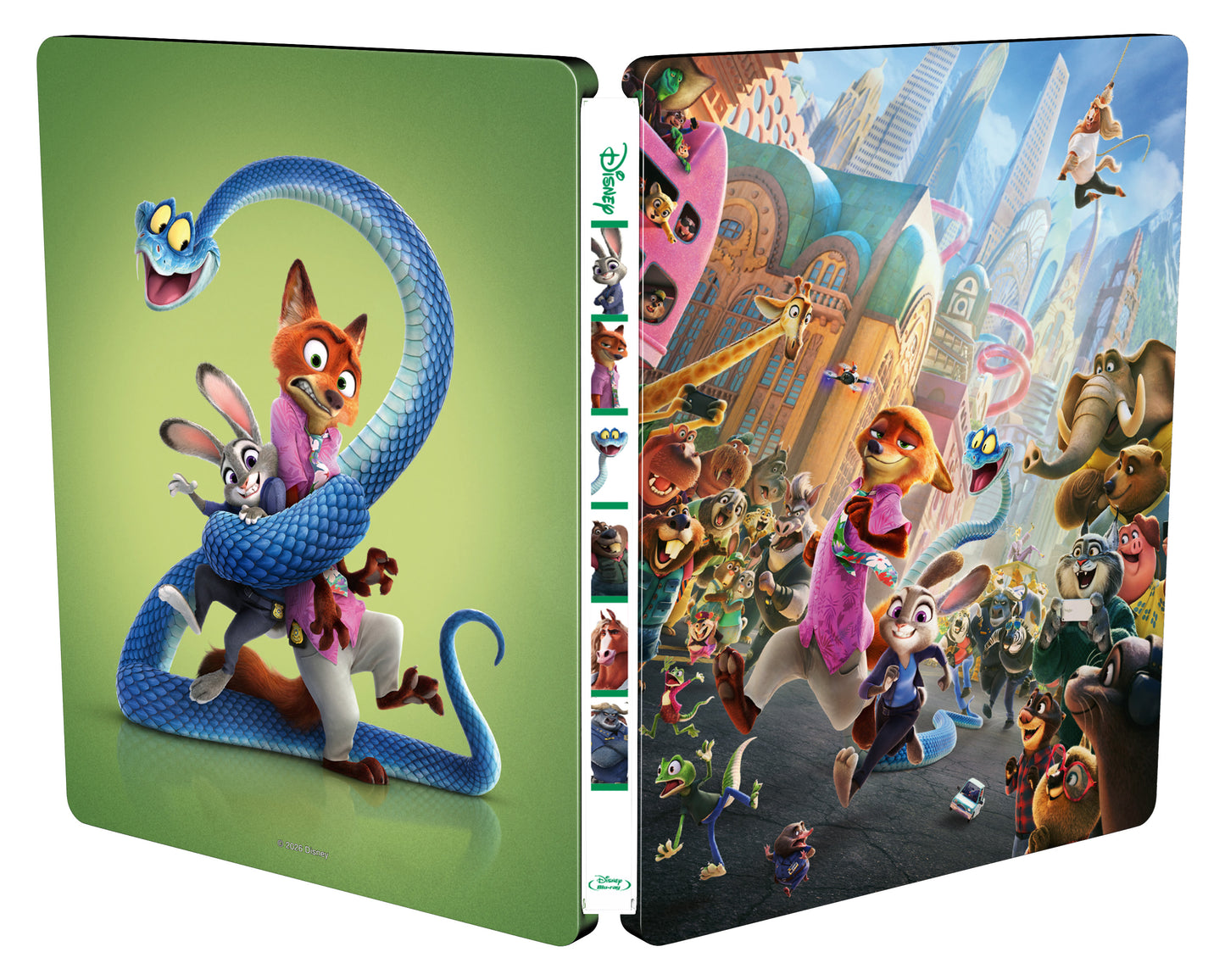 Disney's Zootropolis 2 Blu-ray SteelBook
