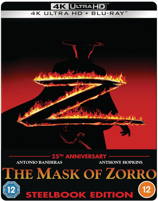 THE MASK OF ZORRO UHD STEELBOOK